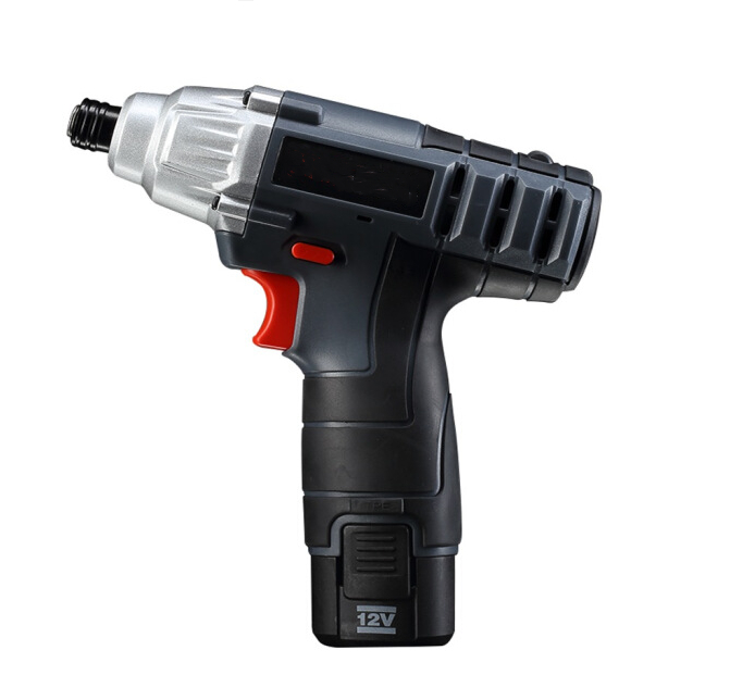 12V max Lithium-Ion Cordless 1/4" Hex Impact Screwdriver Power Tools with Li-Ion Batteries LED Light